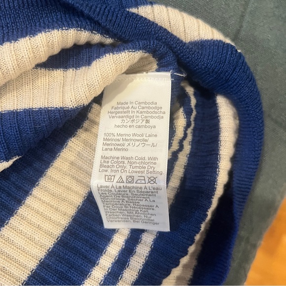 J. Crew NWT M Carolyn three-quarter sleeve sweater - 100% merino wool - Picture 11 of 12